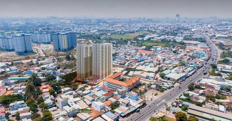 Phối cảnh Bcons Green View Phối cảnh Bcons Green View
