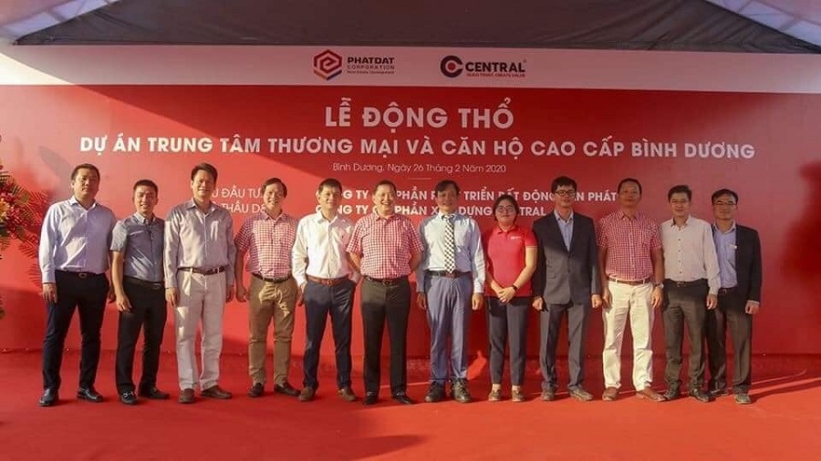 Lễ khởi công dự án căn hộ Phát Đạt Bình Dương le dong tho can ho phat dat grand view