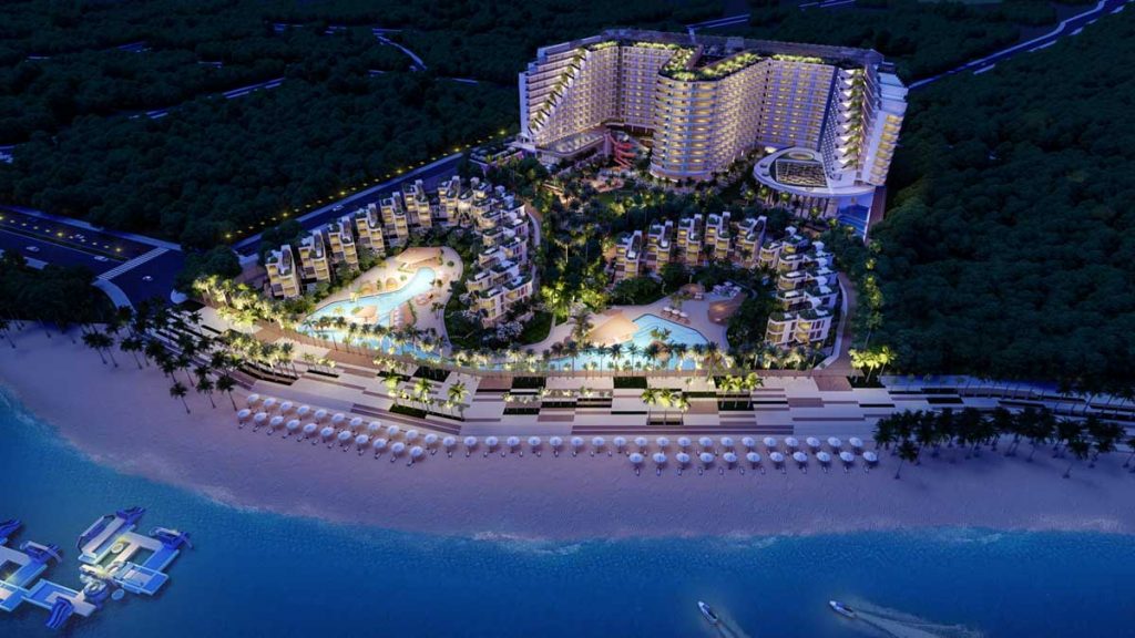 Siêu dự án Charm Resort Long Hải về đêm