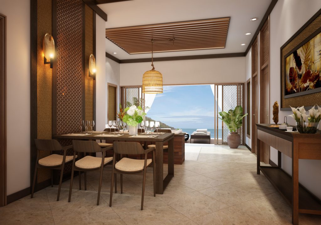 Phối cảnh thiết kế Condotel - Biệt thự biển tại Charm Hồ Tràm
