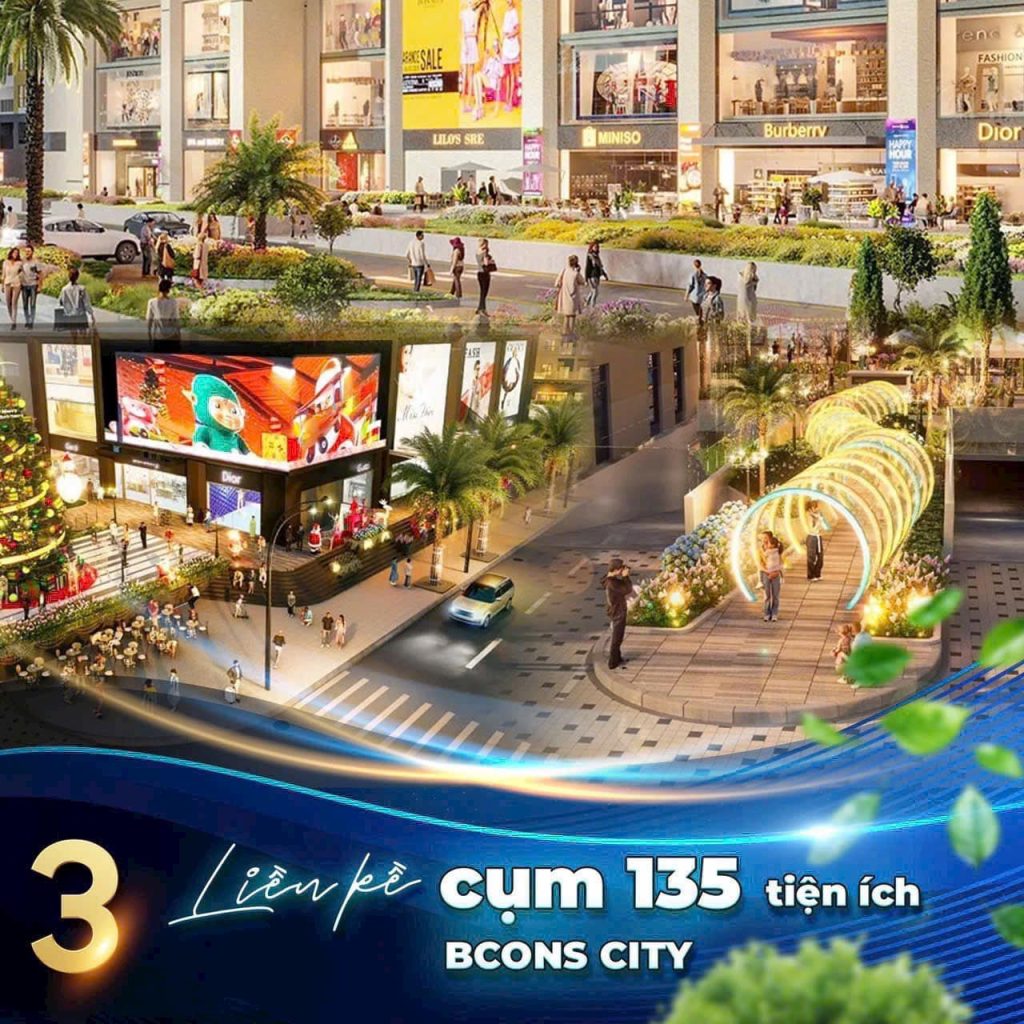 Tiện ích dự án khu nhà ở Bcons Uni Valley