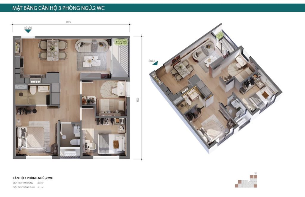 3pn 2wc pi city skyzen