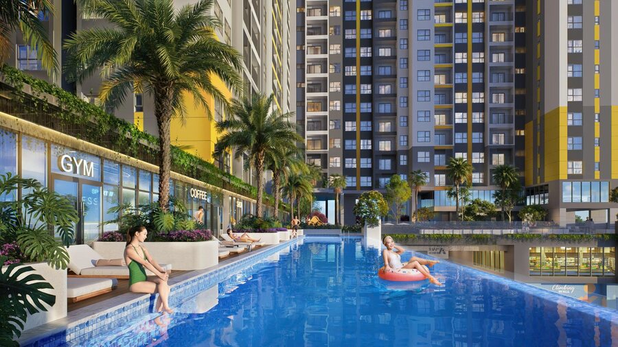 Hệ thống tiện ích nội khu Bcons New Sky Hệ thống tiện ích nội khu Bcons New Sky