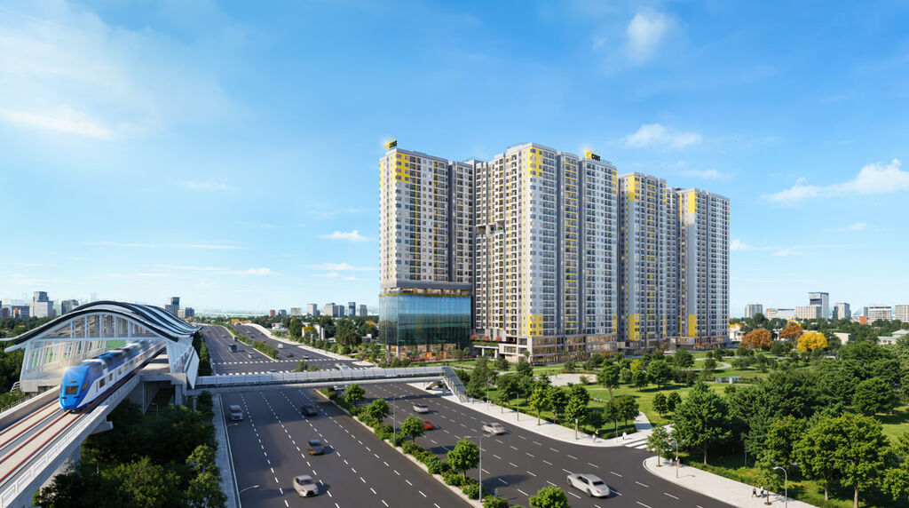 Phối cảnh Bcons New Sky Quốc Lộ 13 Phối cảnh Bcons New Sky Quốc Lộ 13