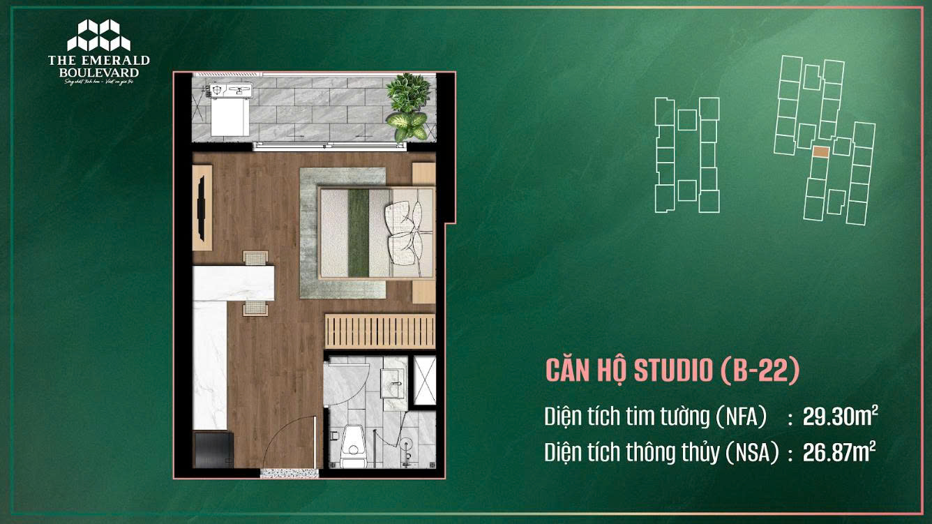 studio emerald boulevard