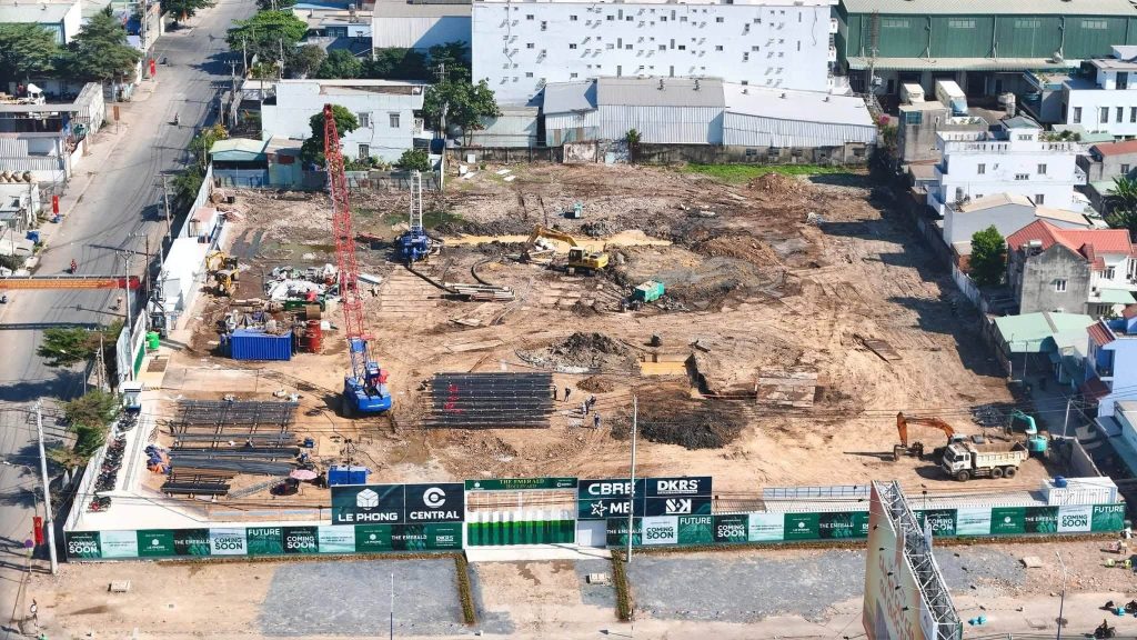 Tiến độ xây dựng Emerald Boulevard Tháng 2/2026