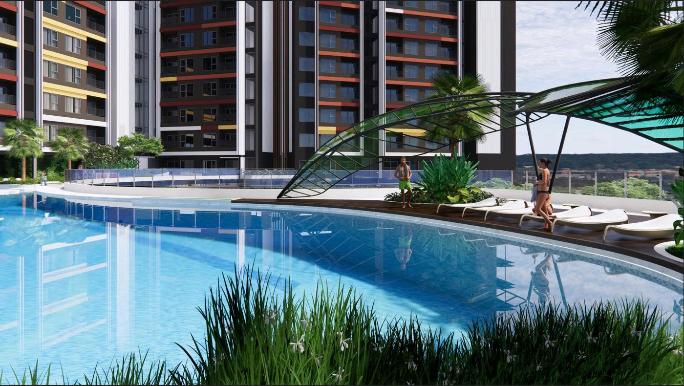 Hồ bơi tràn bờ & khu nghỉ dưỡng giữa tầng mây