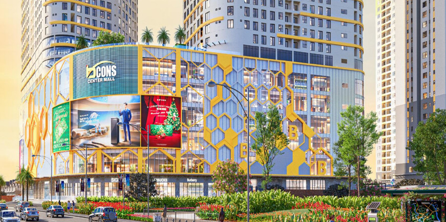 Bcons Mall – khu thương mại – văn phòng – khách sạn