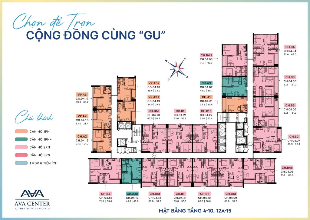 mat bang tang ava center