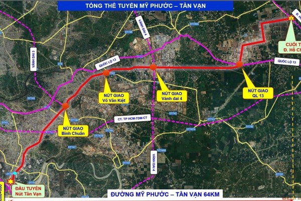 Kết Nối Hạ Tầng: Quốc Lộ 13 – Mỹ Phước Tân Vạn – TP.HCM Kết Nối Hạ Tầng: Quốc Lộ 13 – Mỹ Phước Tân Vạn – TP.HCM