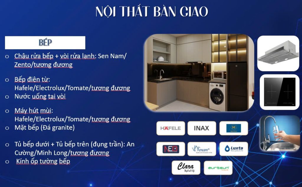 Vật liệu bàn giao Bcons Center City