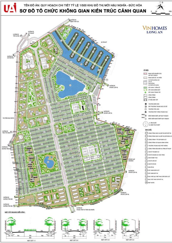 Vinhomes Green City 13 quy hoach 1 500 vinhomes hau nghia long an 1086x1536 1