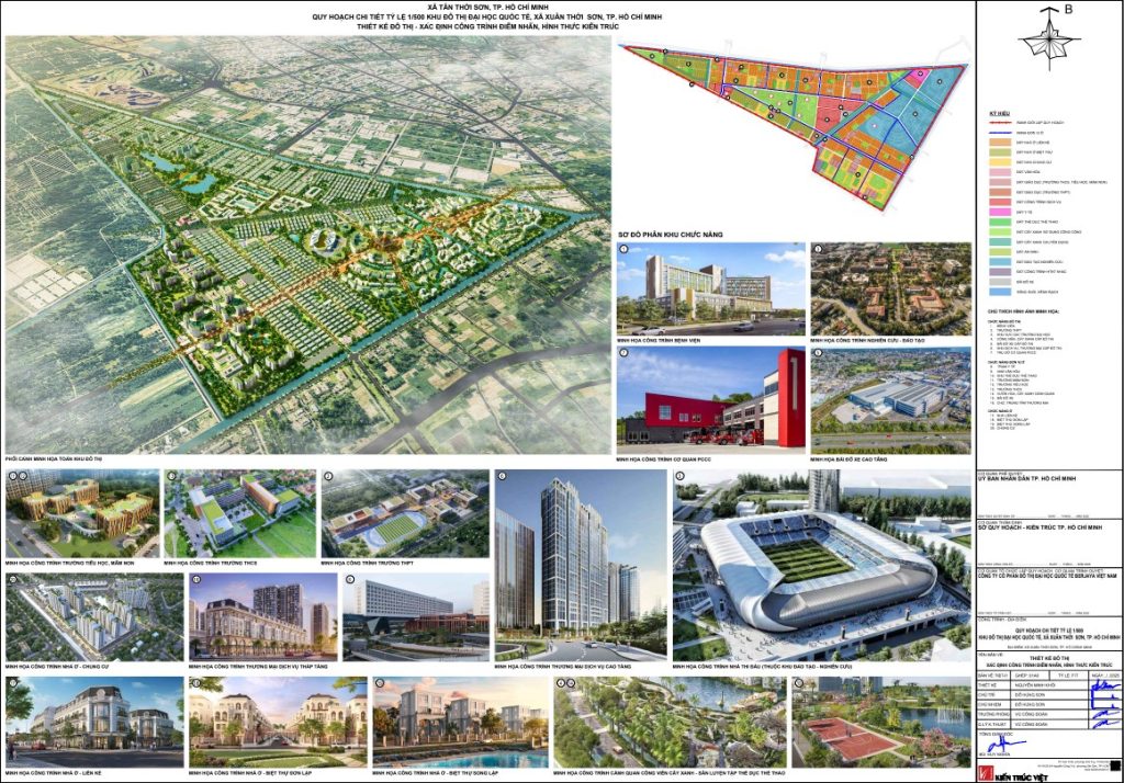 Quy hoạch & Sản phẩm — 4 phân khu chính Vinhomes SaiGon Park