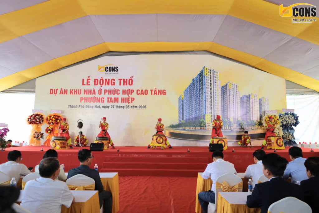 Buổi lễ động thổ Bcons Tam Hiệp diễn ra vào ngày 27/05/2026